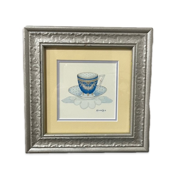 Vintage Wanda Lee teacup print - Picture 1 of 5